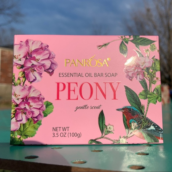 2pc PANROSA PEONY Gentle Scent, Essential Oil Soap, 3.5 oz - Picture 3 of 7